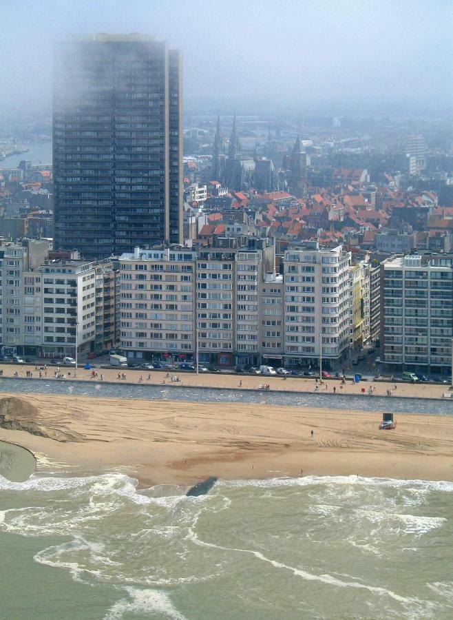 Hyper-Luxeappartement, Zeezicht, Centrum, Airco, Optie Hotelservices Ostende Exterior foto